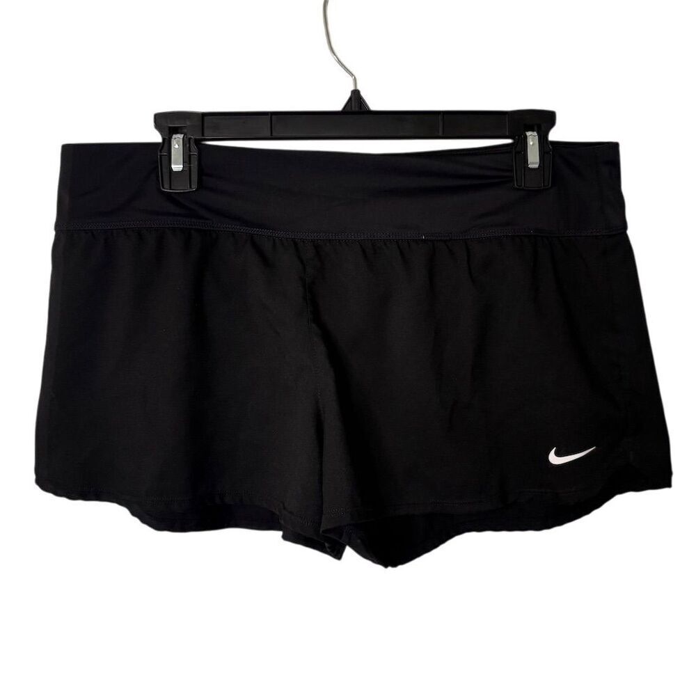 Nike Women's Black Boardshorts Swim Bottom Size L